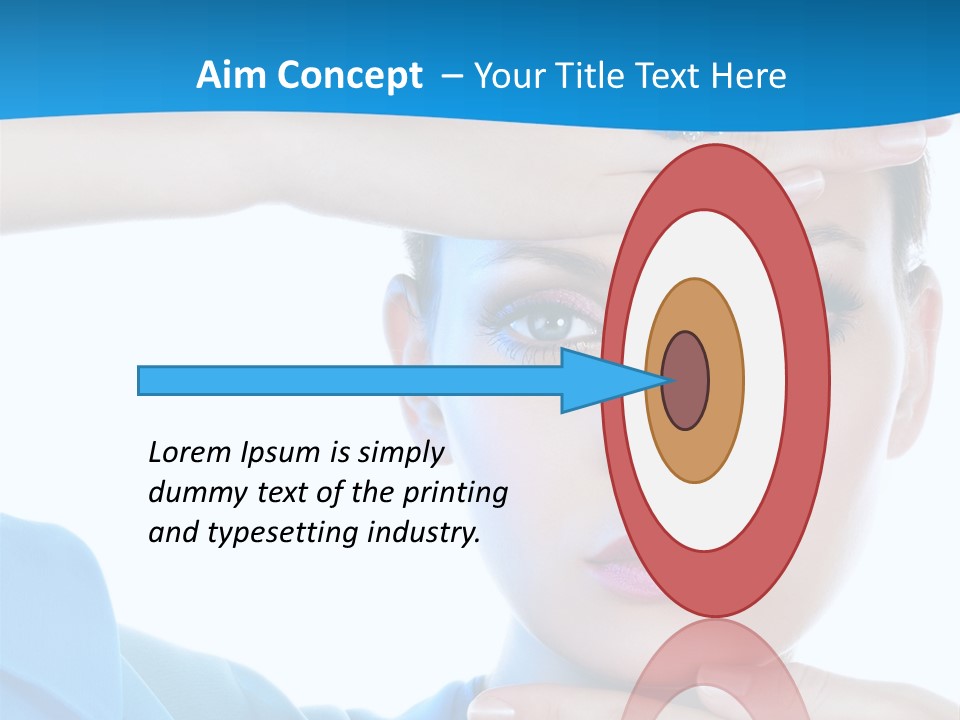 Portrait Stunning Silk PowerPoint Template