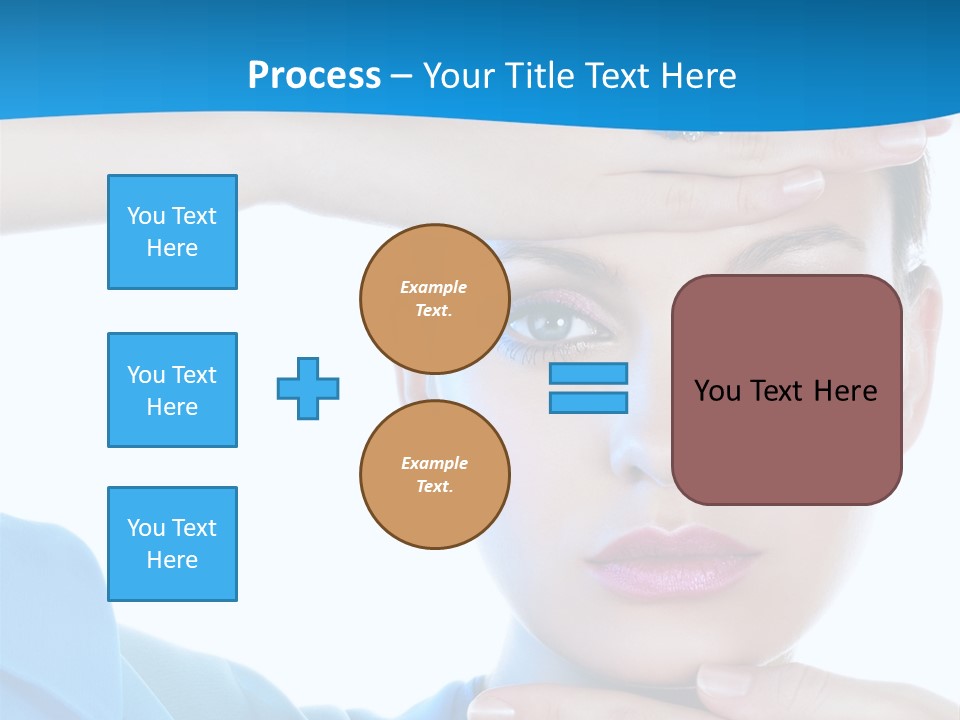 Portrait Stunning Silk PowerPoint Template
