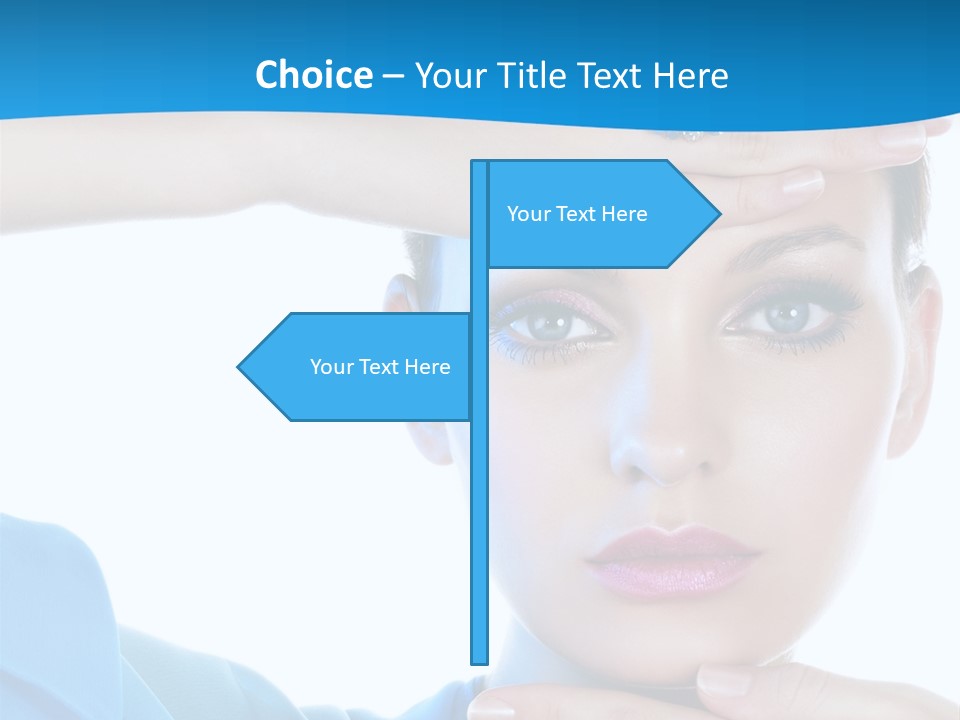 Portrait Stunning Silk PowerPoint Template