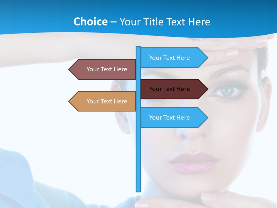 Portrait Stunning Silk PowerPoint Template