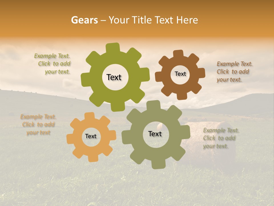 Landscape Scenery Sky PowerPoint Template