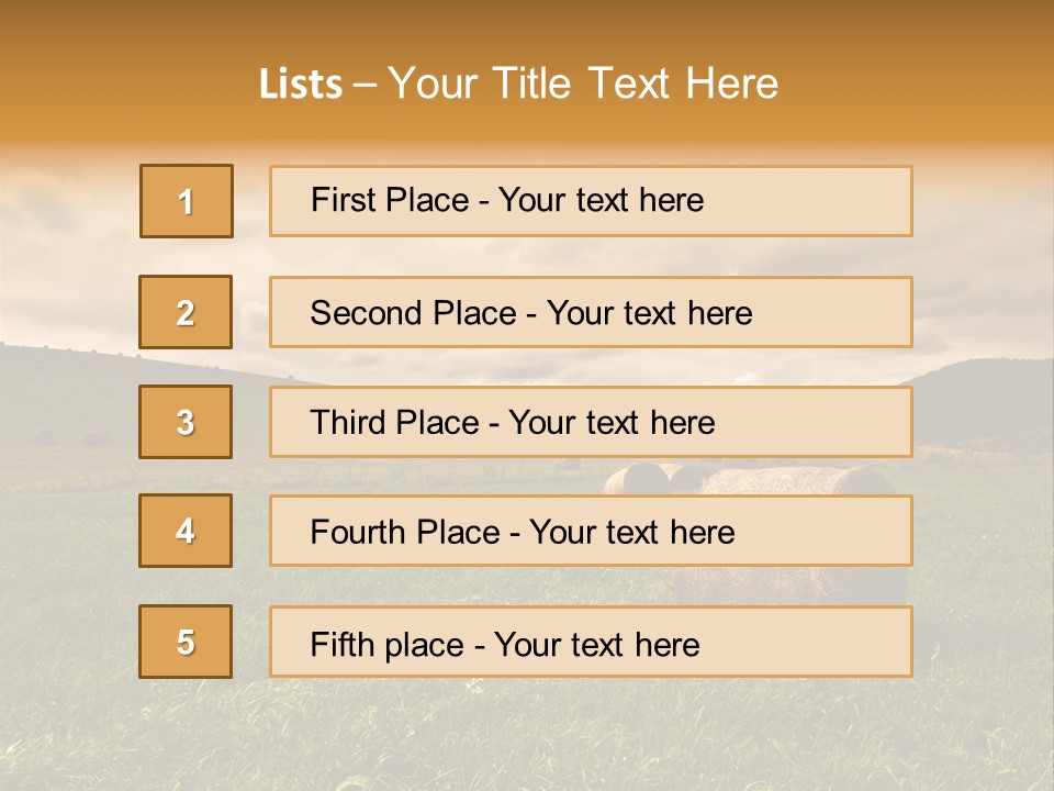 Landscape Scenery Sky PowerPoint Template