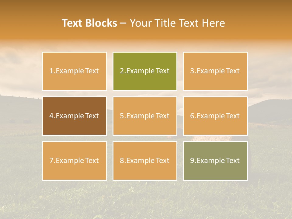Landscape Scenery Sky PowerPoint Template