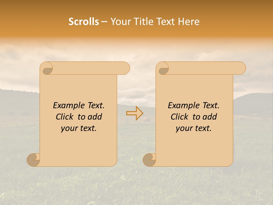 Landscape Scenery Sky PowerPoint Template