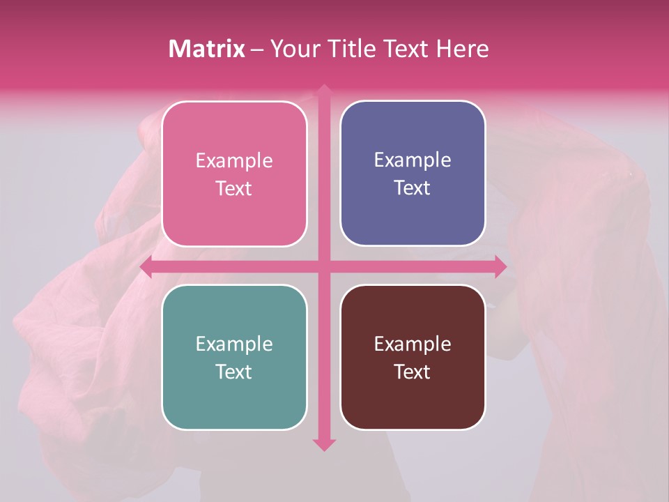 Holding Wind  PowerPoint Template