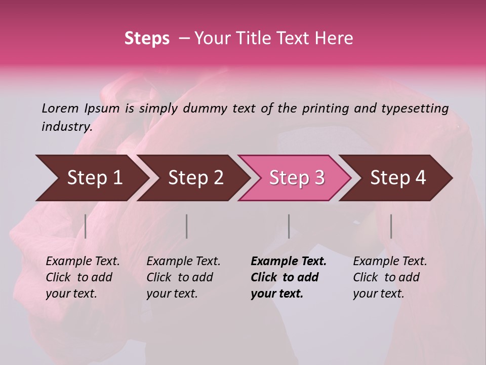Holding Wind  PowerPoint Template