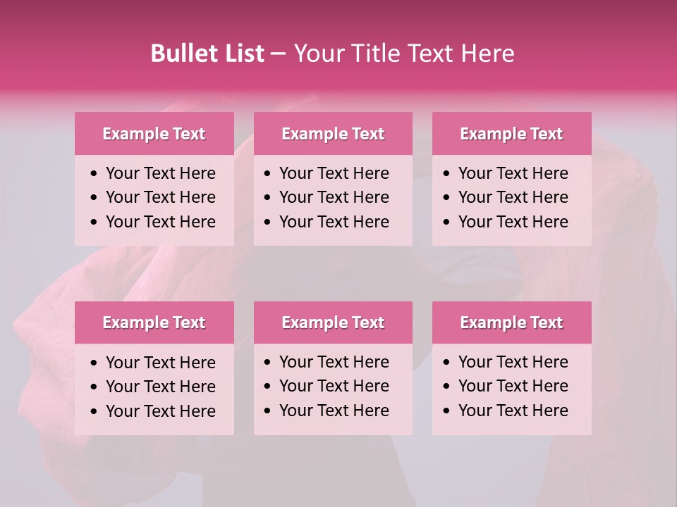 Holding Wind  PowerPoint Template