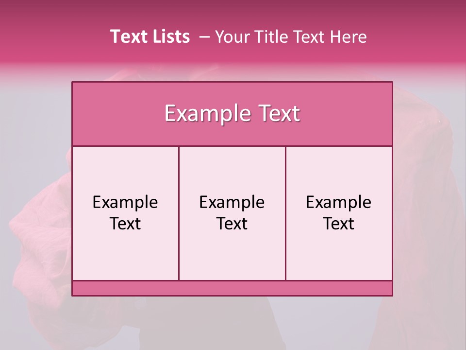 Holding Wind  PowerPoint Template