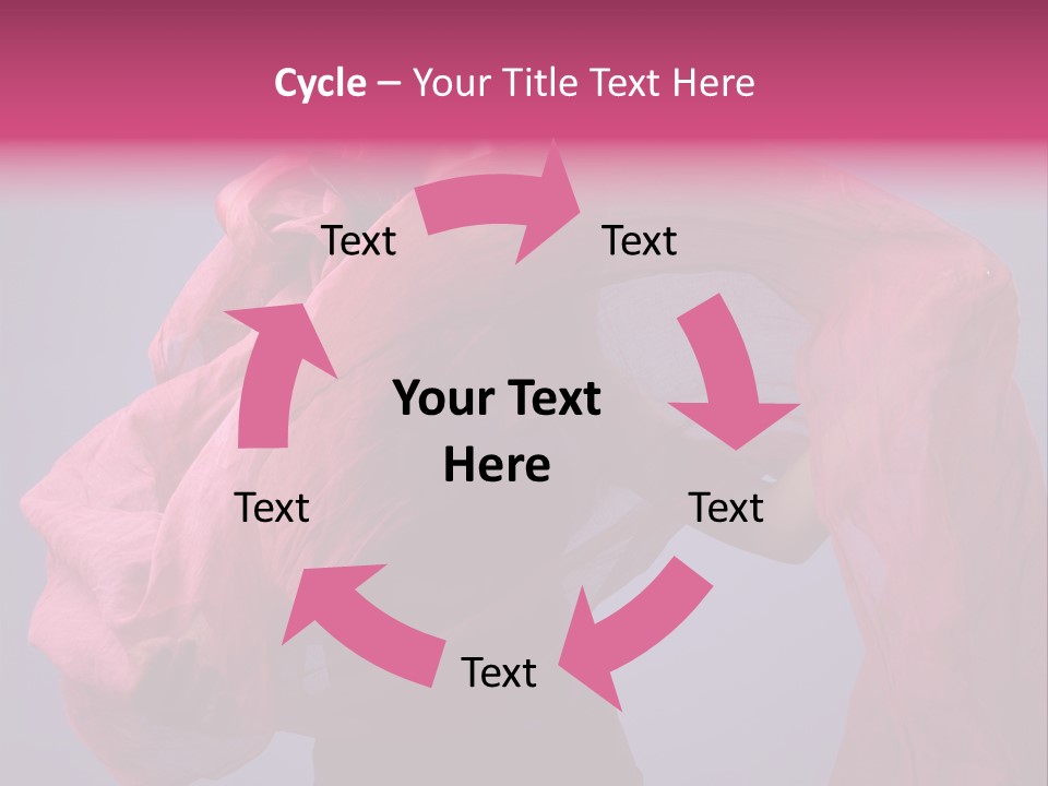 Holding Wind  PowerPoint Template