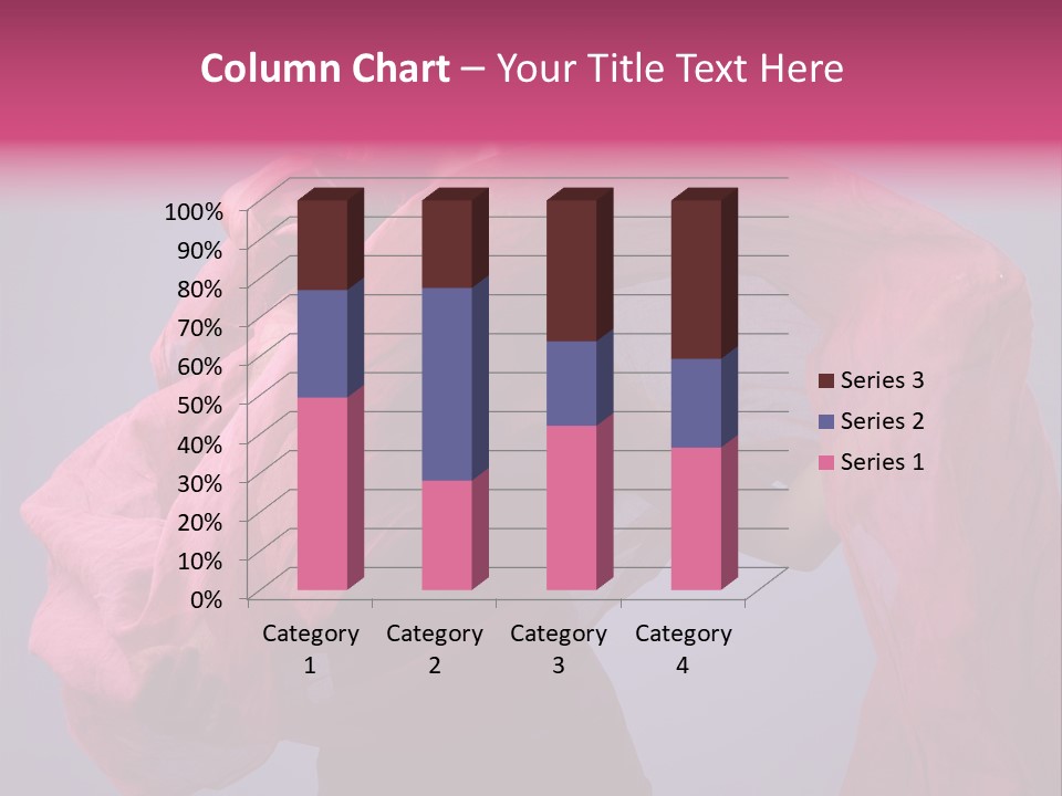 Holding Wind  PowerPoint Template