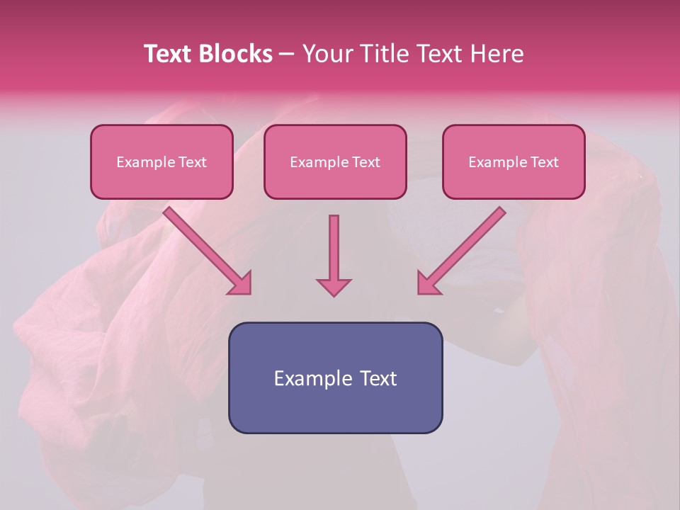 Holding Wind  PowerPoint Template