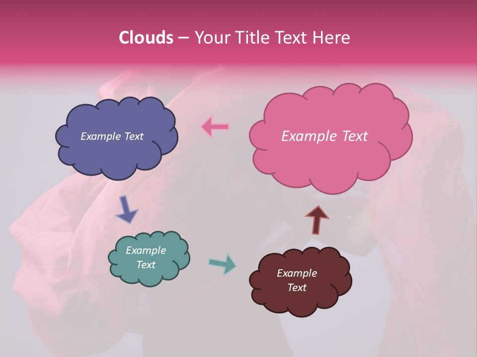 Holding Wind  PowerPoint Template
