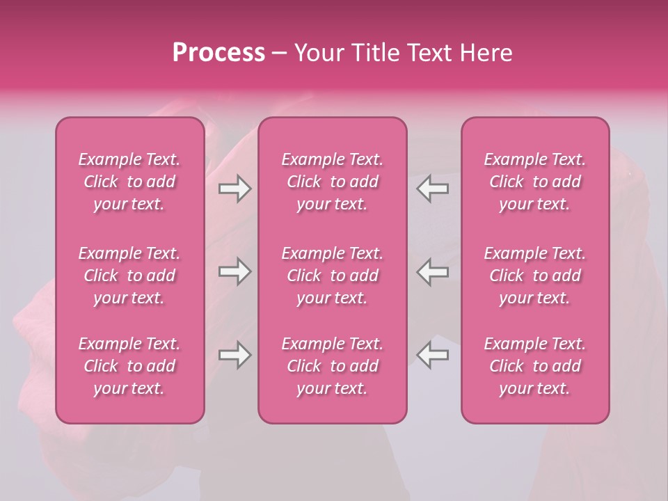 Holding Wind  PowerPoint Template
