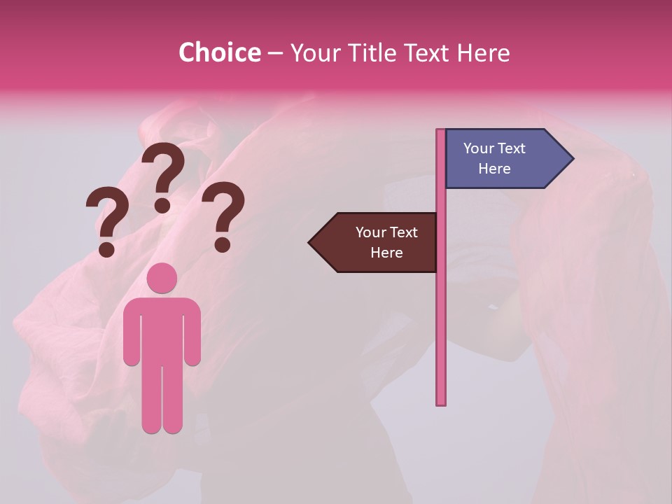 Holding Wind  PowerPoint Template