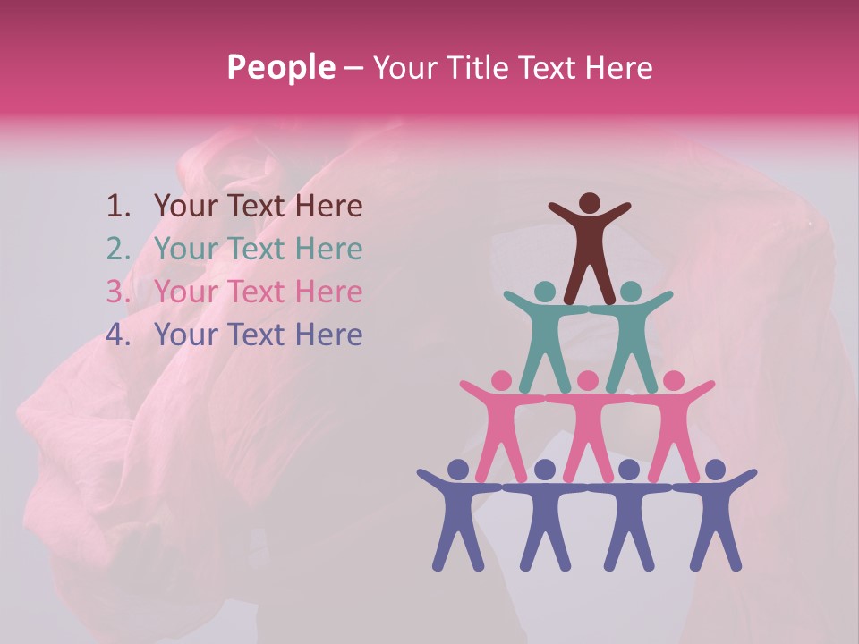 Holding Wind  PowerPoint Template