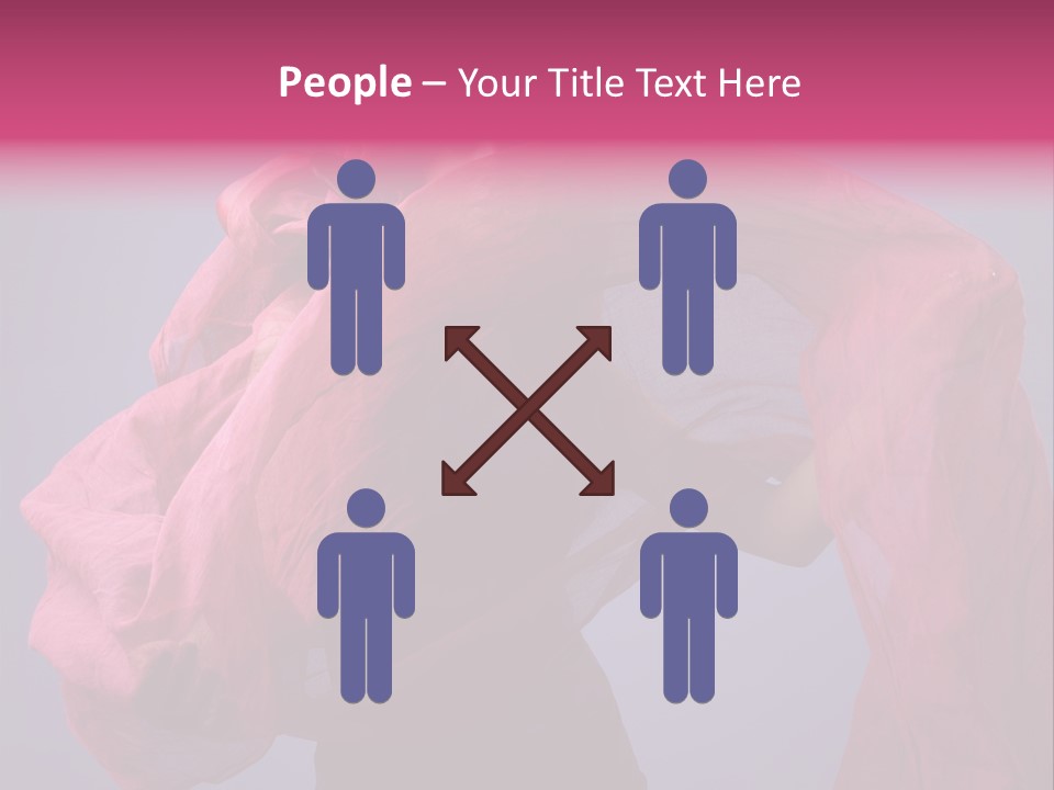 Holding Wind  PowerPoint Template