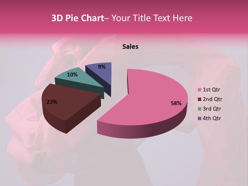 Holding Wind  PowerPoint Template