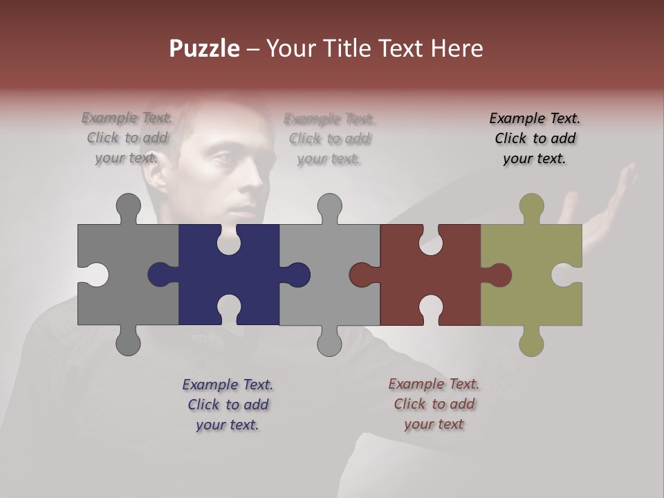 Macho Fashion Young PowerPoint Template