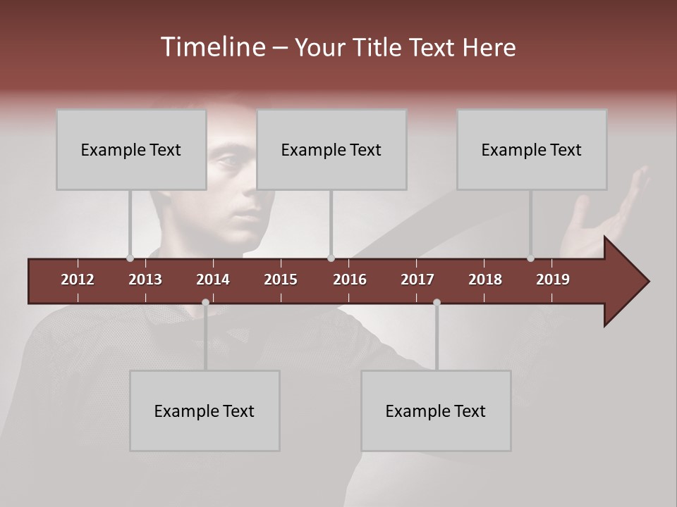 Macho Fashion Young PowerPoint Template