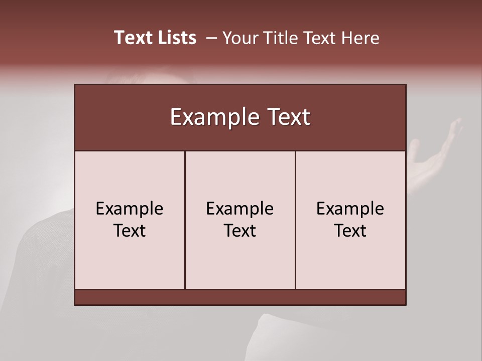 Macho Fashion Young PowerPoint Template