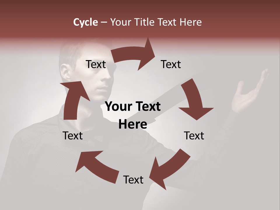 Macho Fashion Young PowerPoint Template