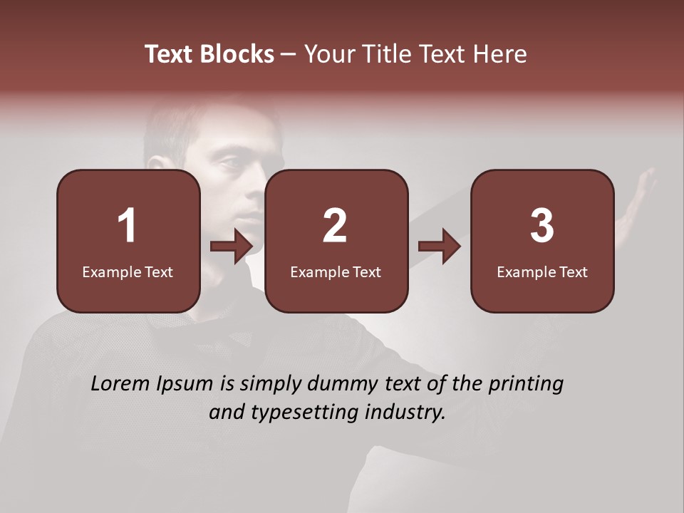 Macho Fashion Young PowerPoint Template