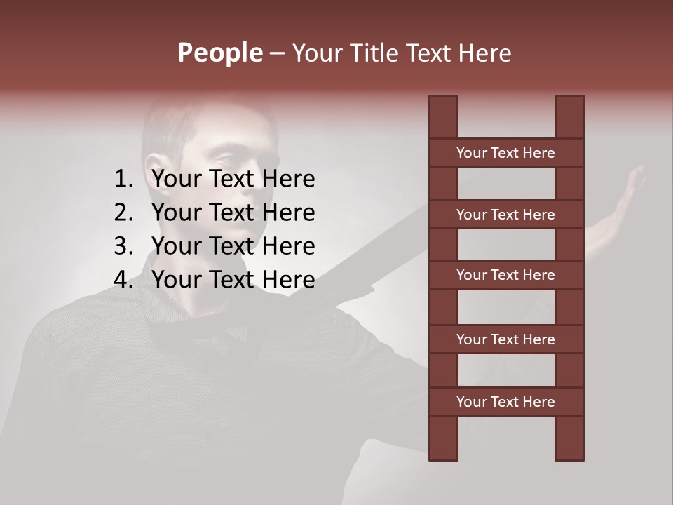 Macho Fashion Young PowerPoint Template