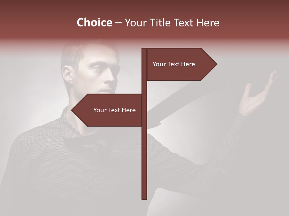 Macho Fashion Young PowerPoint Template