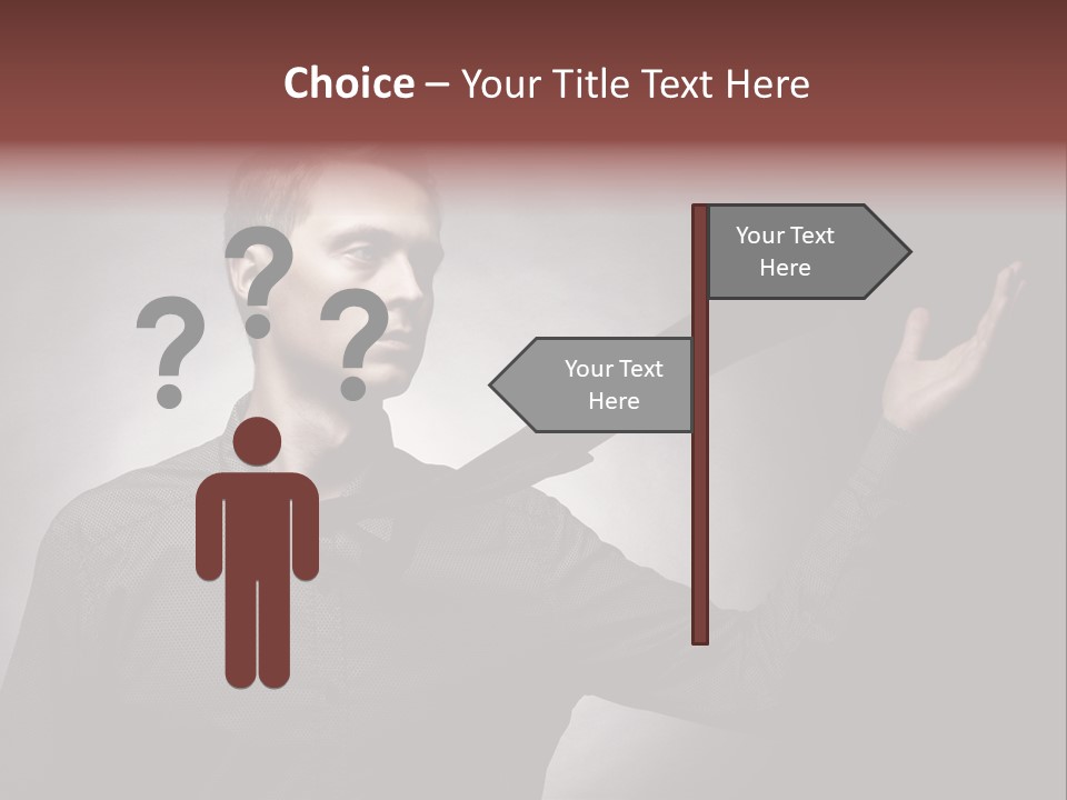 Macho Fashion Young PowerPoint Template