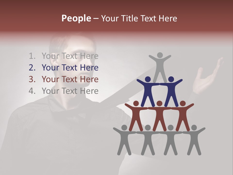 Macho Fashion Young PowerPoint Template