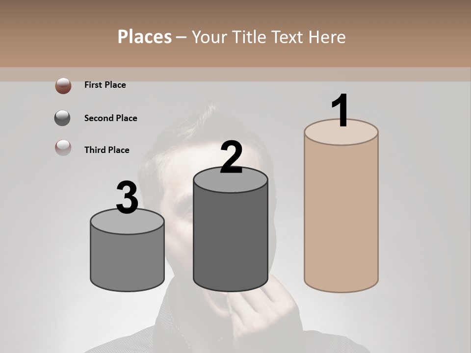 Gluttony Greed Holding PowerPoint Template