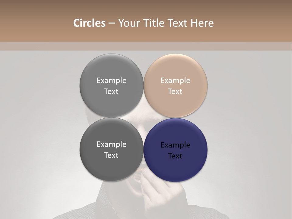 Gluttony Greed Holding PowerPoint Template