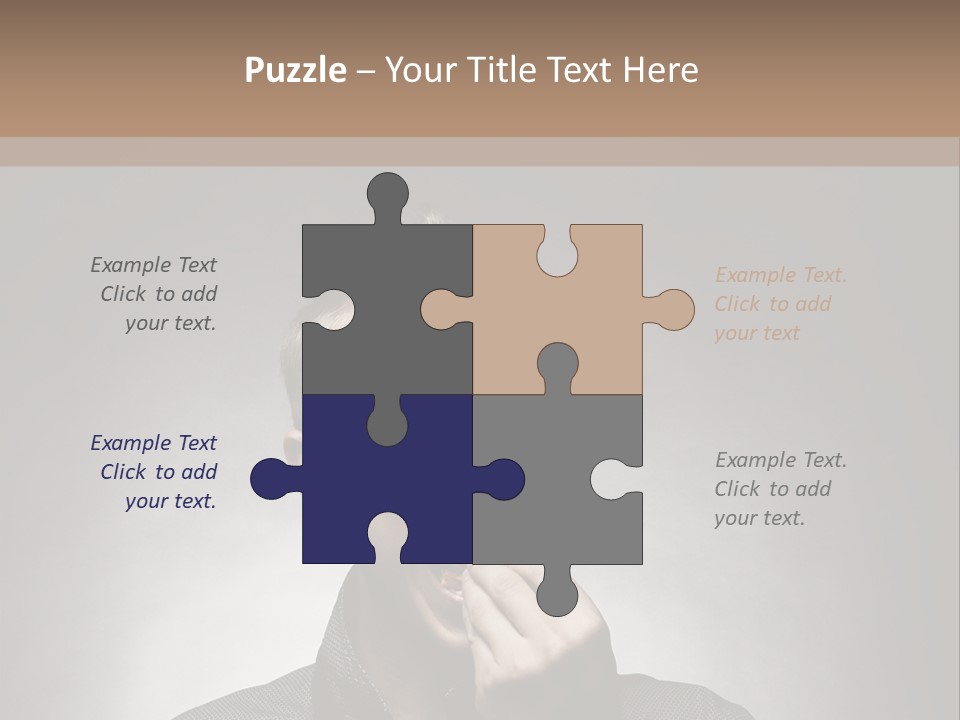 Gluttony Greed Holding PowerPoint Template