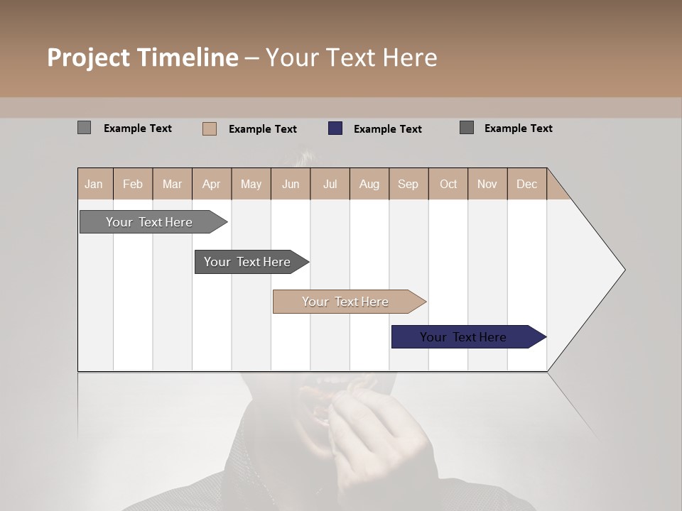 Gluttony Greed Holding PowerPoint Template