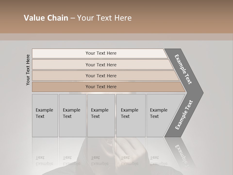 Gluttony Greed Holding PowerPoint Template