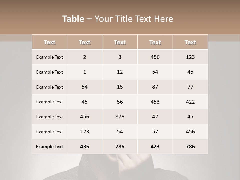 Gluttony Greed Holding PowerPoint Template