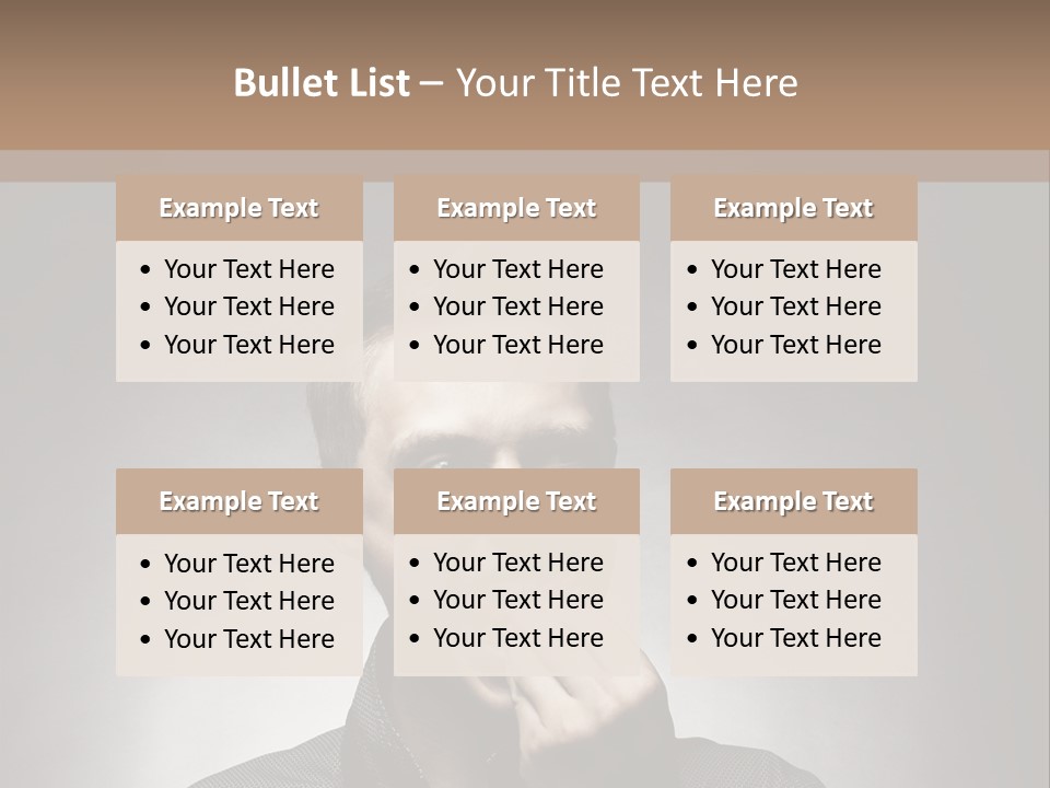 Gluttony Greed Holding PowerPoint Template