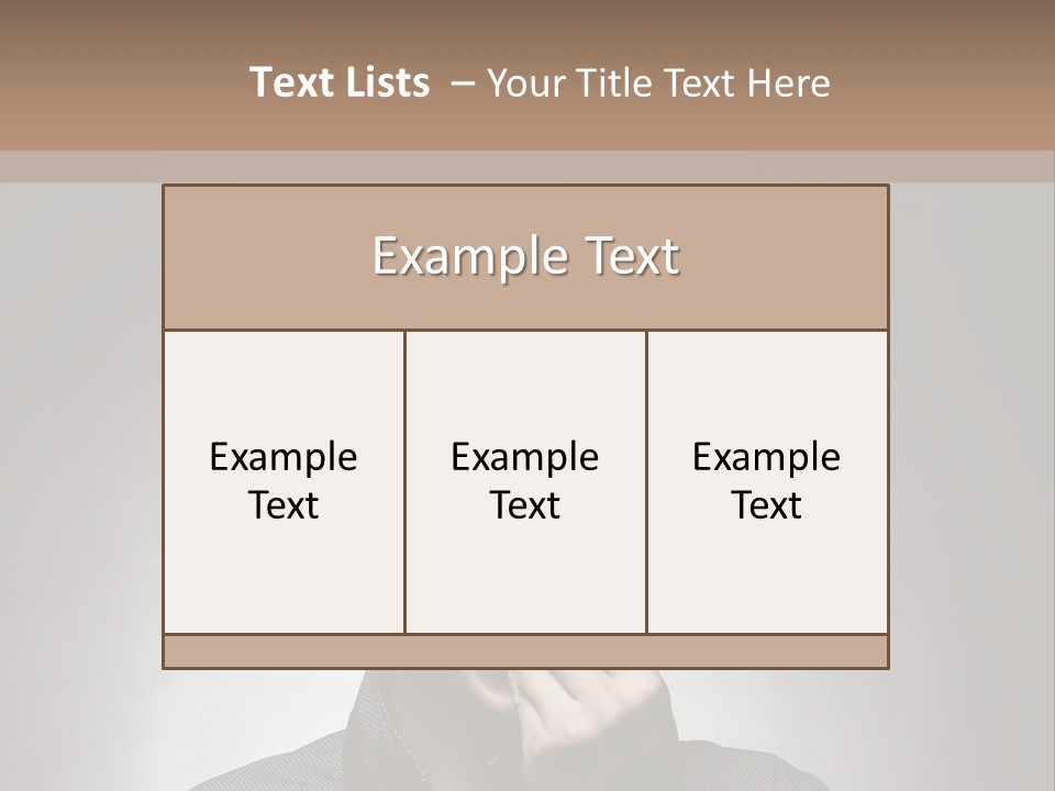 Gluttony Greed Holding PowerPoint Template