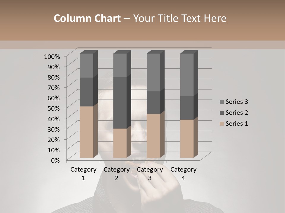 Gluttony Greed Holding PowerPoint Template
