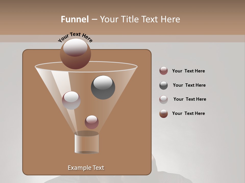 Gluttony Greed Holding PowerPoint Template