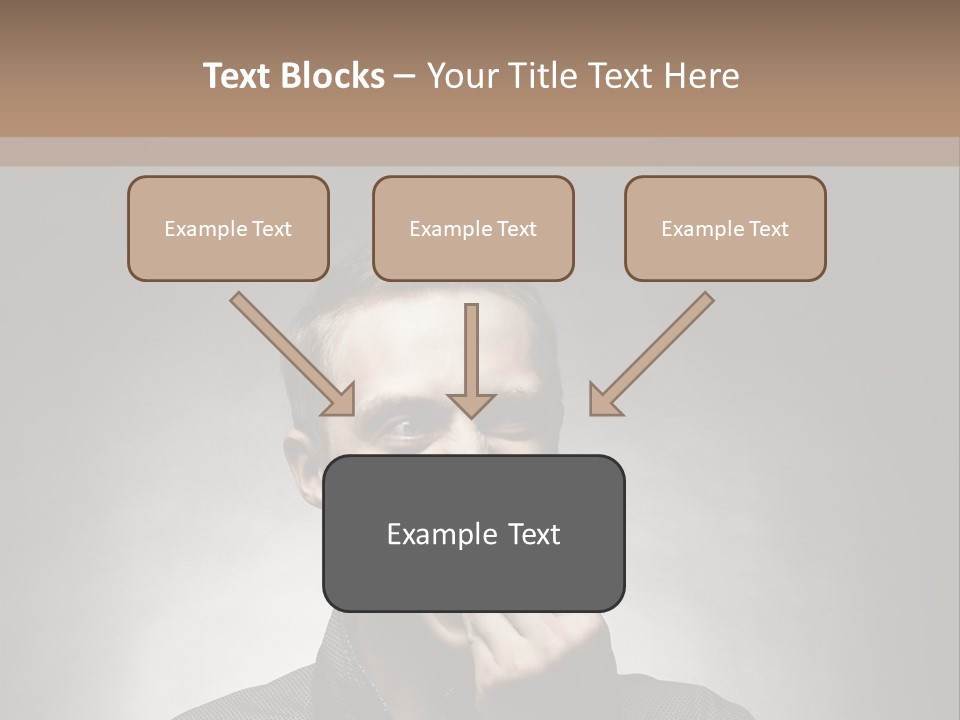 Gluttony Greed Holding PowerPoint Template