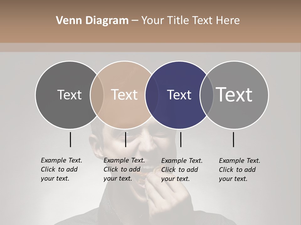 Gluttony Greed Holding PowerPoint Template