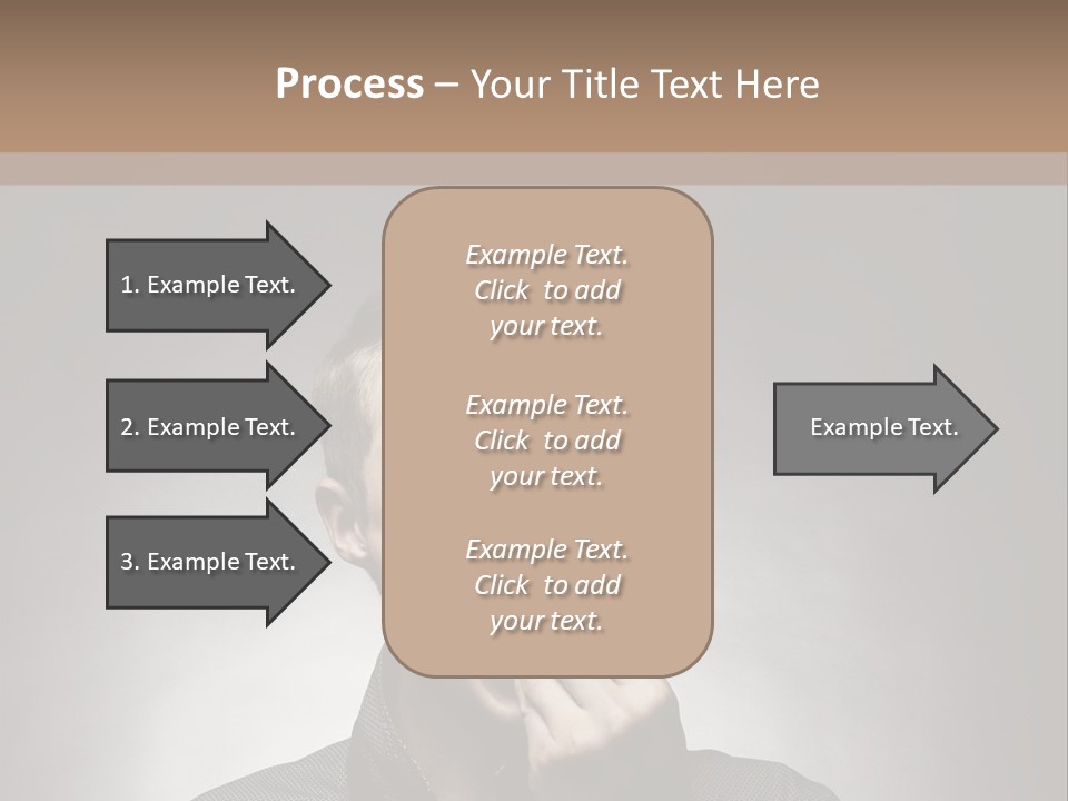 Gluttony Greed Holding PowerPoint Template