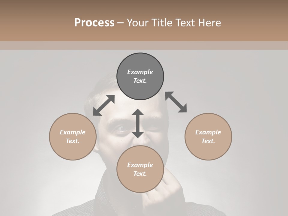 Gluttony Greed Holding PowerPoint Template