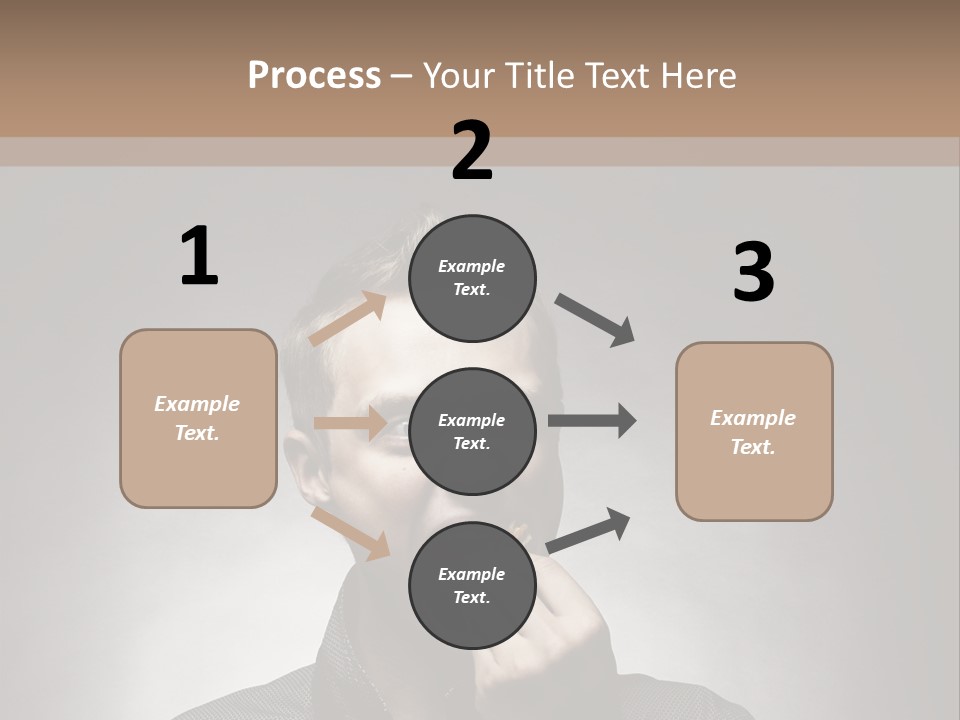 Gluttony Greed Holding PowerPoint Template