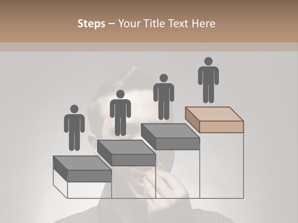 Gluttony Greed Holding PowerPoint Template