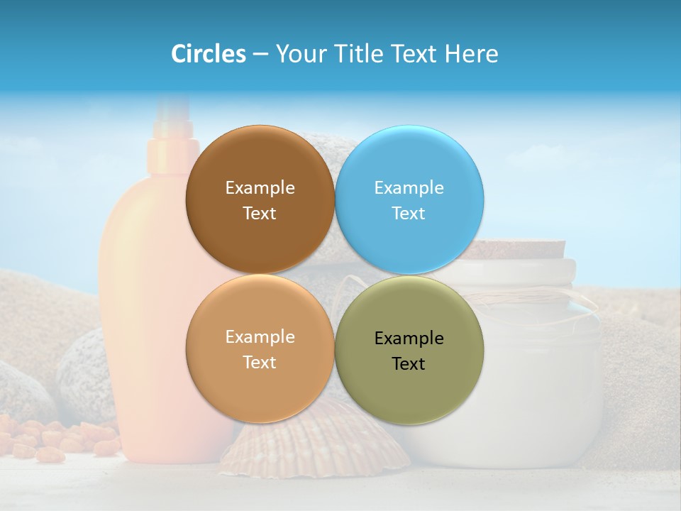 Beam Aromatherapy Stones PowerPoint Template