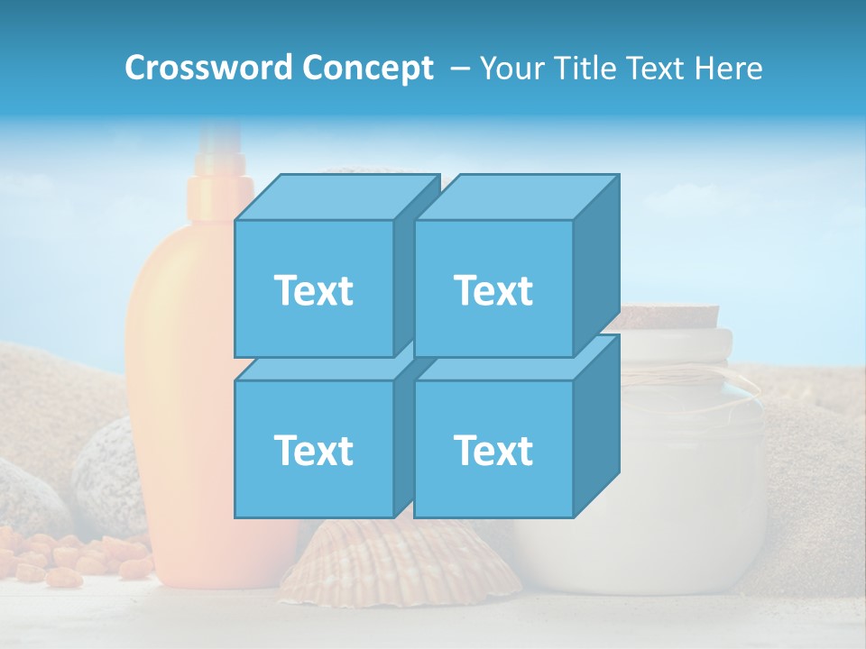Beam Aromatherapy Stones PowerPoint Template