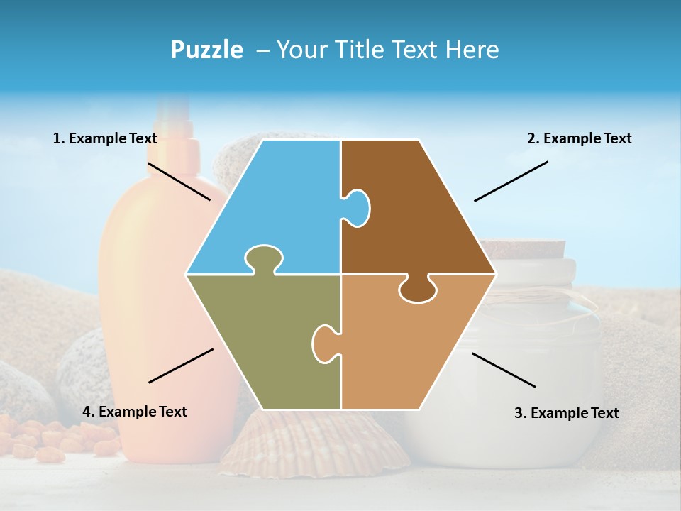 Beam Aromatherapy Stones PowerPoint Template