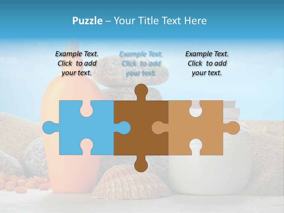 Beam Aromatherapy Stones PowerPoint Template